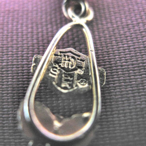 GOLD HARLEY EARRINGS, 2 PAIR  BLACK HILLS GOLD  STAMPER EARRINGS, STURGIS - Picture 4 of 9